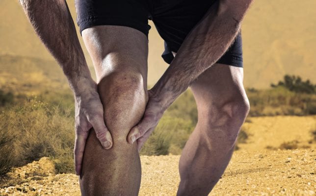 Athlete Experiencing Arthritis Pain